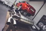 BMW M4 Coupe Akrapovic Evolution Line Install 2014 года